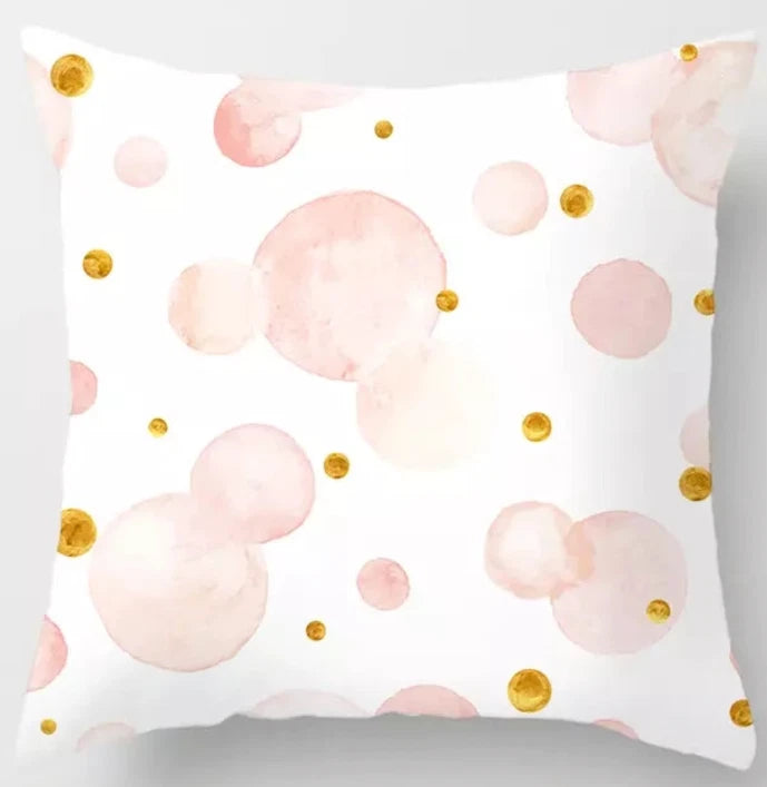 Pink Home Decor Printed Pillow Case Sofa Bed Throw Cushion Cover 18 Style