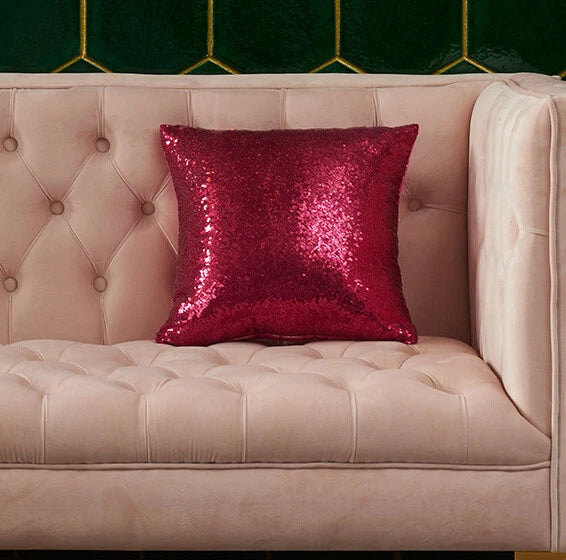 Plain Fluffy Classic Comfy Cushion Cover Cotton Linen Throw Pillow Case Bed Sofa