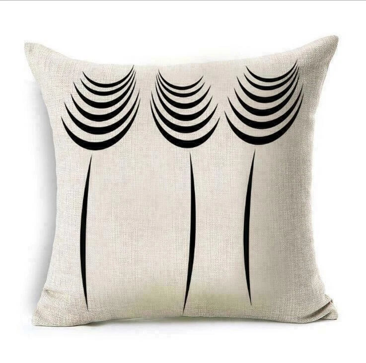 18inch Art Home Decor Pillow Case Sofa Waist Throw Cushion Cover