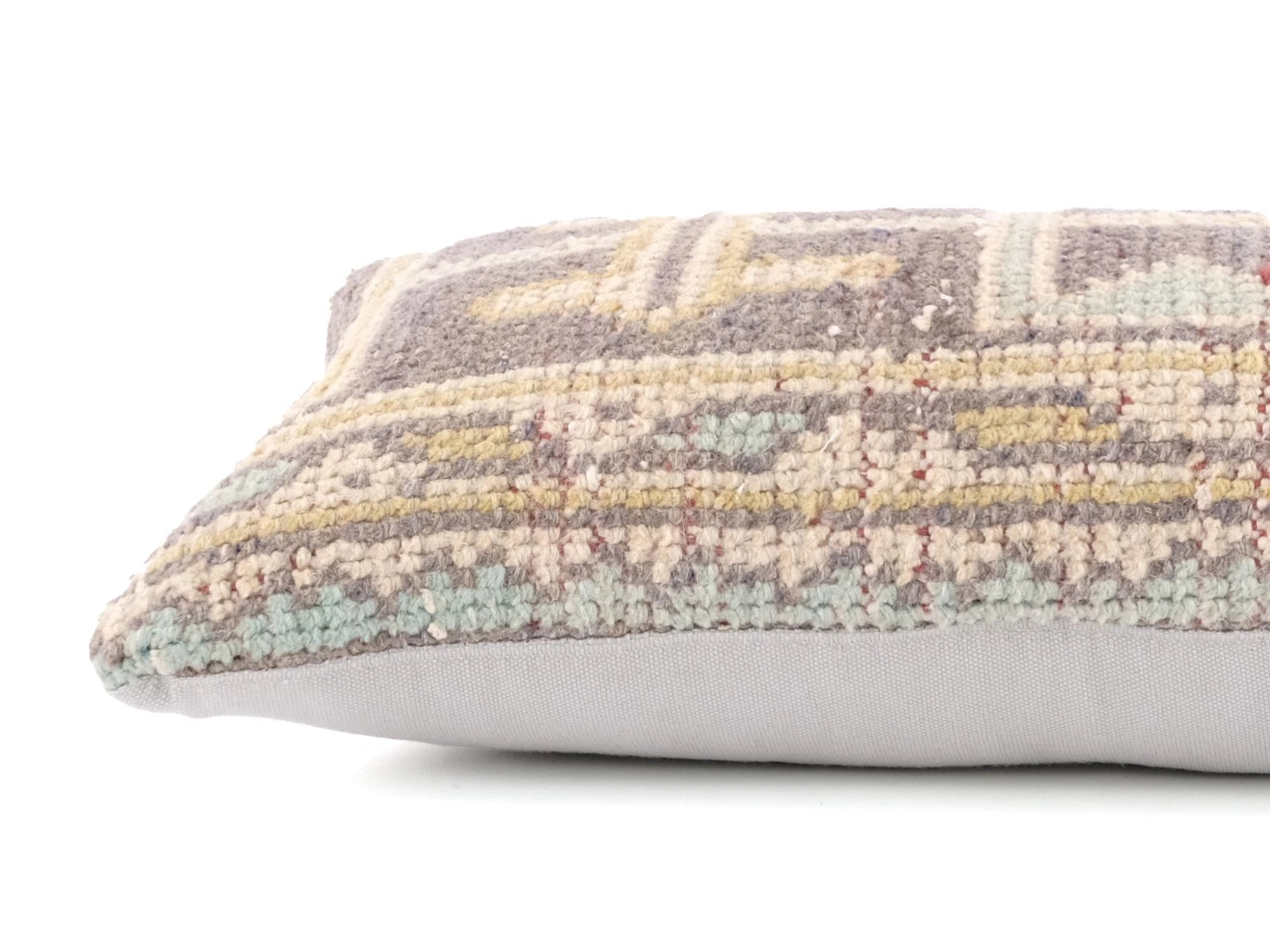 Handwoven Pillow Cover, Turkish Carpet Pillow, Kilim Pillow, 10x20 Pillow Cover
