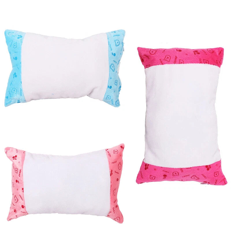 10Pcs Sublimation Blank Pillow Case Cushion Cover for Home Sofa Car Gift Decor