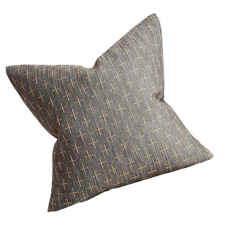 Decorative Cushion Cover Cotton Linen Texture Pillowcase For Couch Or Bed