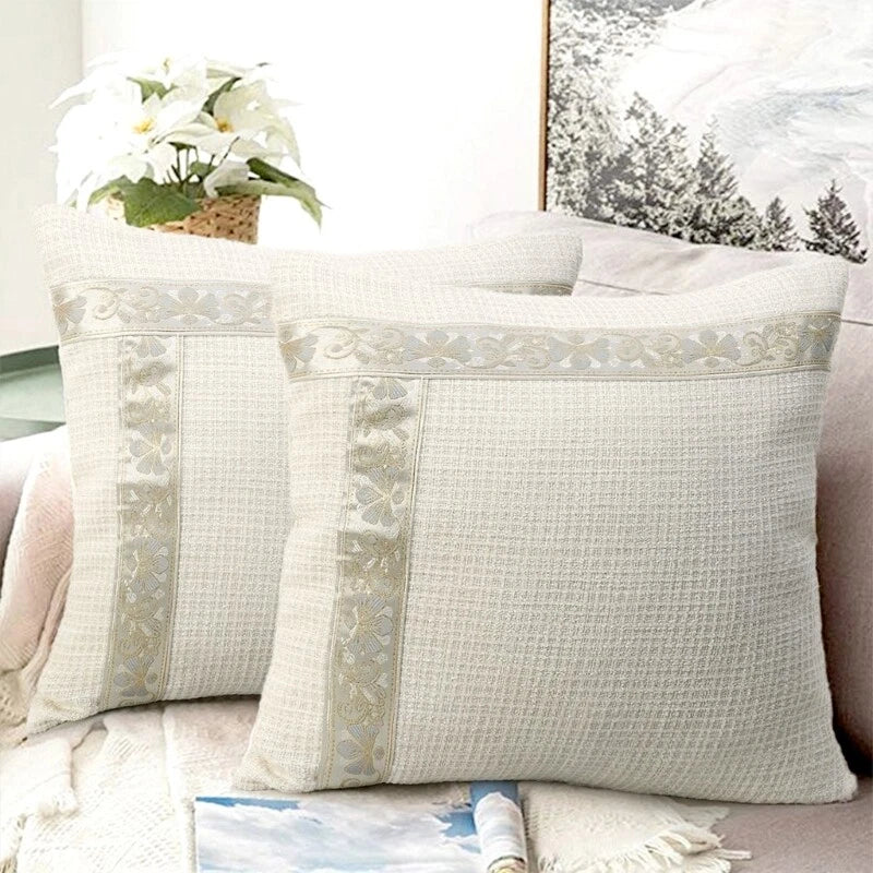 Cushion Covers Soft Decorative Throw Pillowcase Pillow Cover For Sofa Bed
