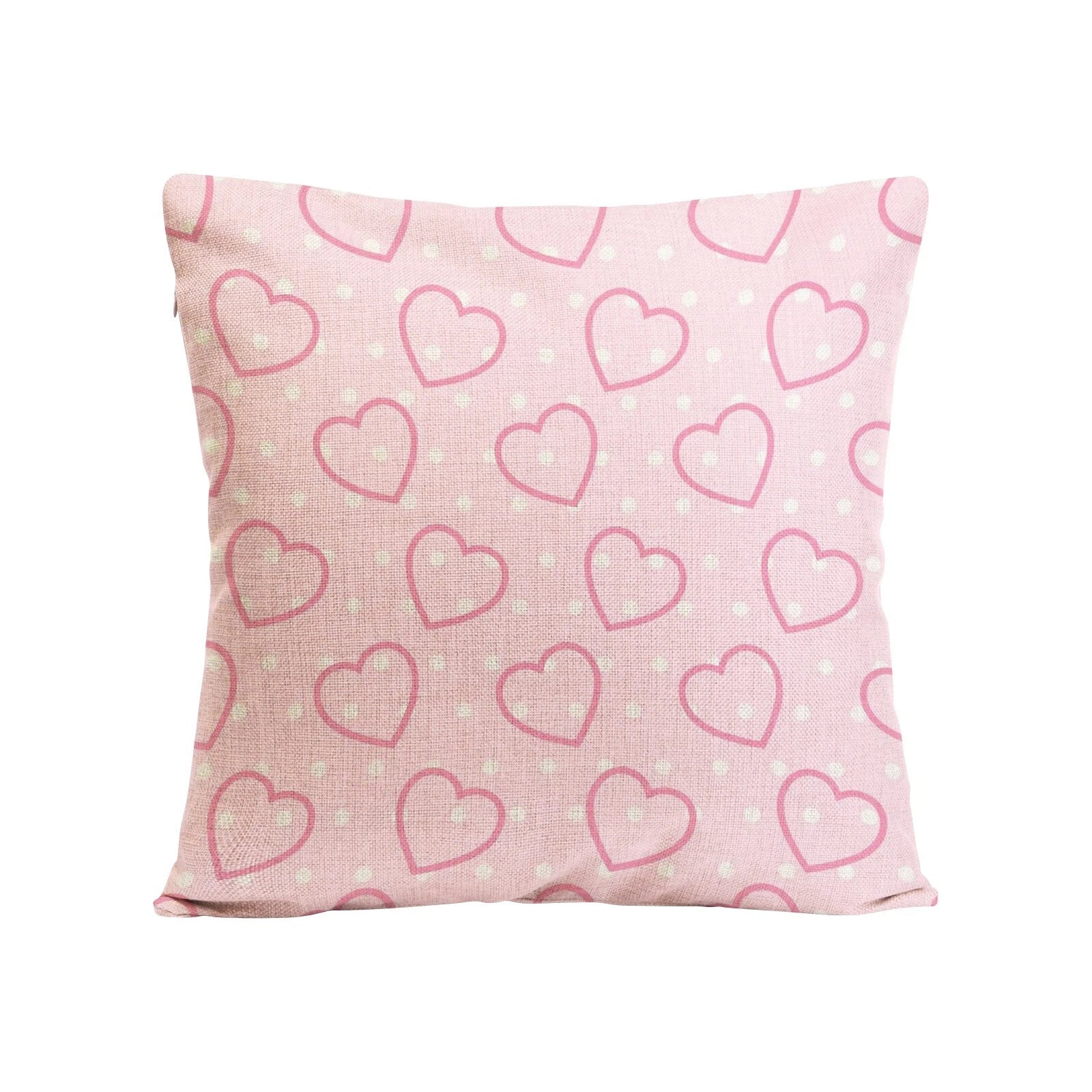 Practical Love Pillowcase Sofa Pillow Living Room Bedroom Linen Pillow Cushion