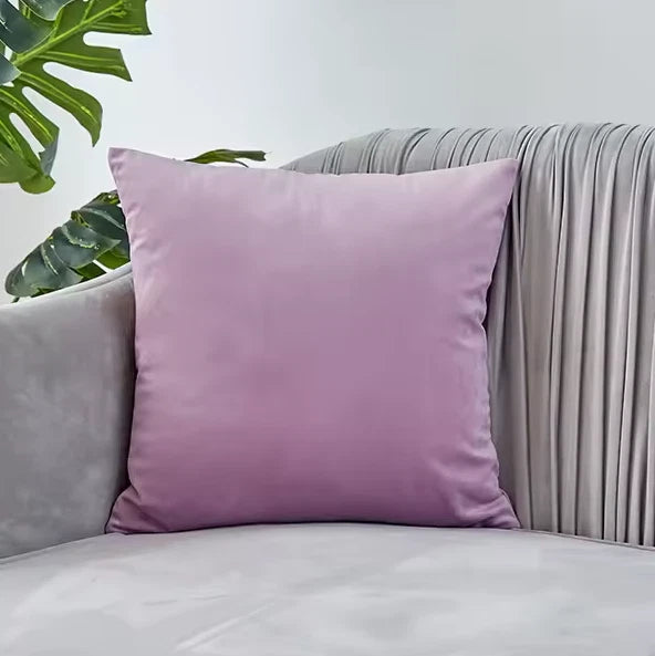 Luxury Velvet Pillow Case 40x40cm – Soft Cushion Cover for Sofa & Home Decor