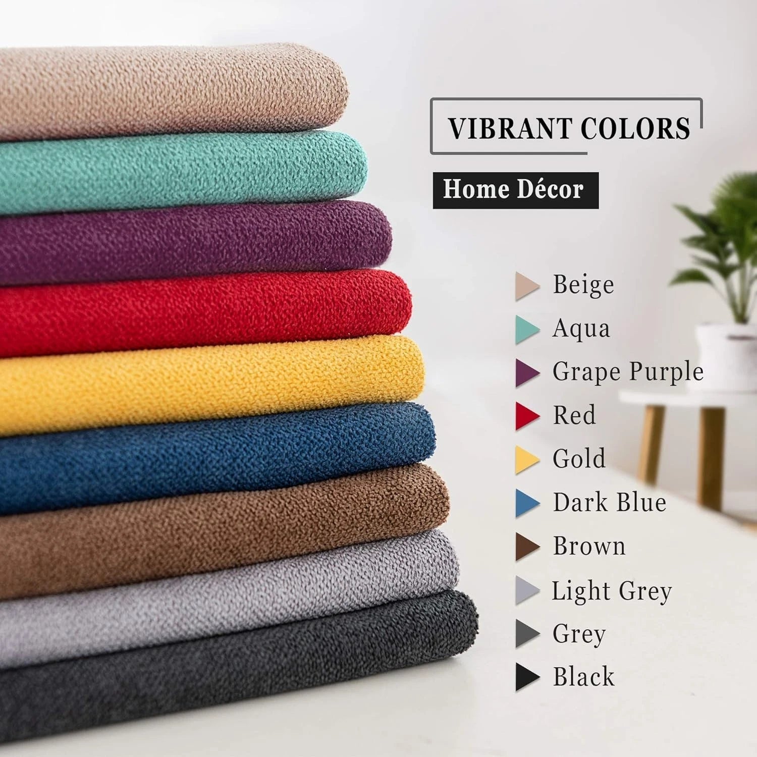 Pack of 2 Lumbar Throw Pillow Covers Rectangle Set Solid Pillowcase for Bed C...