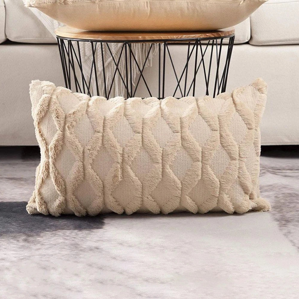 For Livingroom,Bed Plush Home Textile Pillow Case Cushion Cover Sofa Decor