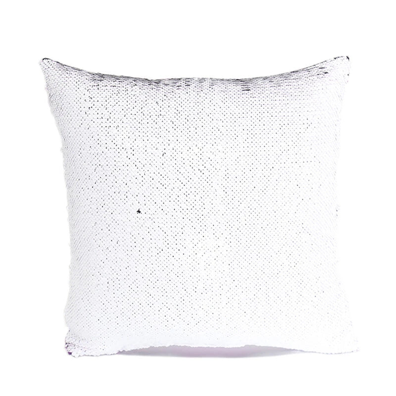 10Pcs Blank Reversible Sequin Pillowcase Home Sofa Car Decor for Sublimation New