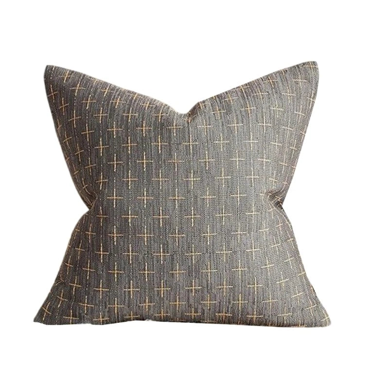 Decorative Cushion Cover Cotton Linen Texture Pillowcase For Couch Or Bed