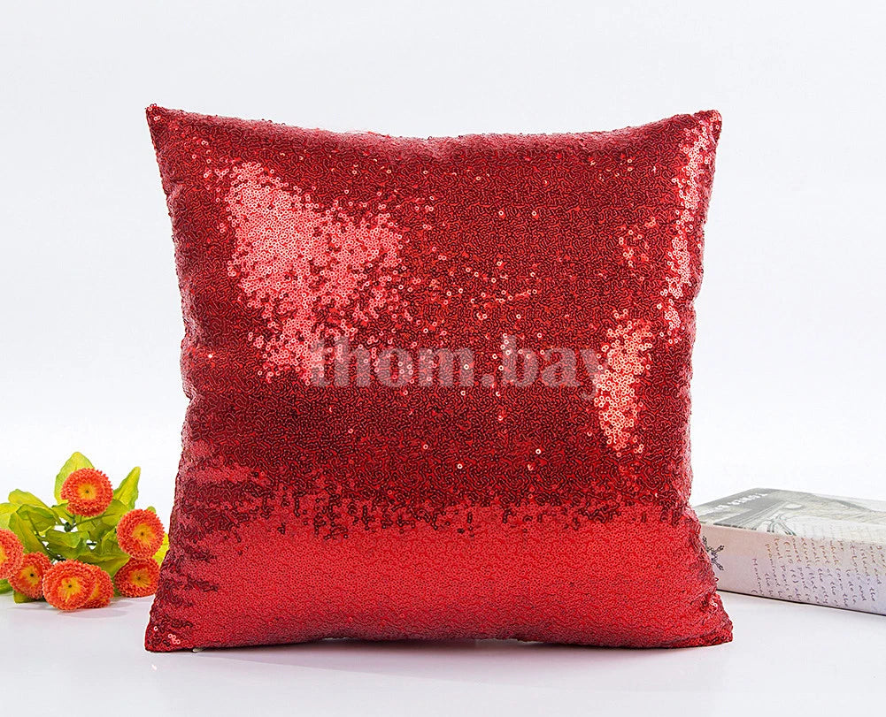 Plain Fluffy Classic Comfy Cushion Cover Cotton Linen Throw Pillow Case Bed Sofa