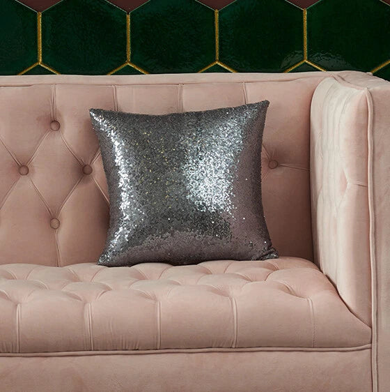 Plain Fluffy Classic Comfy Cushion Cover Cotton Linen Throw Pillow Case Bed Sofa