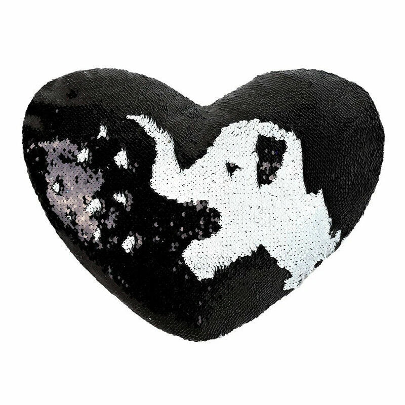 Sublimation Blank Reversible Sequin Pillow Case Cushion Cover for Home Sofa Car