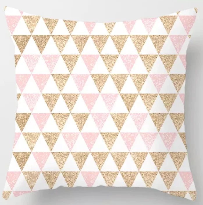 Pink Home Decor Printed Pillow Case Sofa Bed Throw Cushion Cover 18 Style