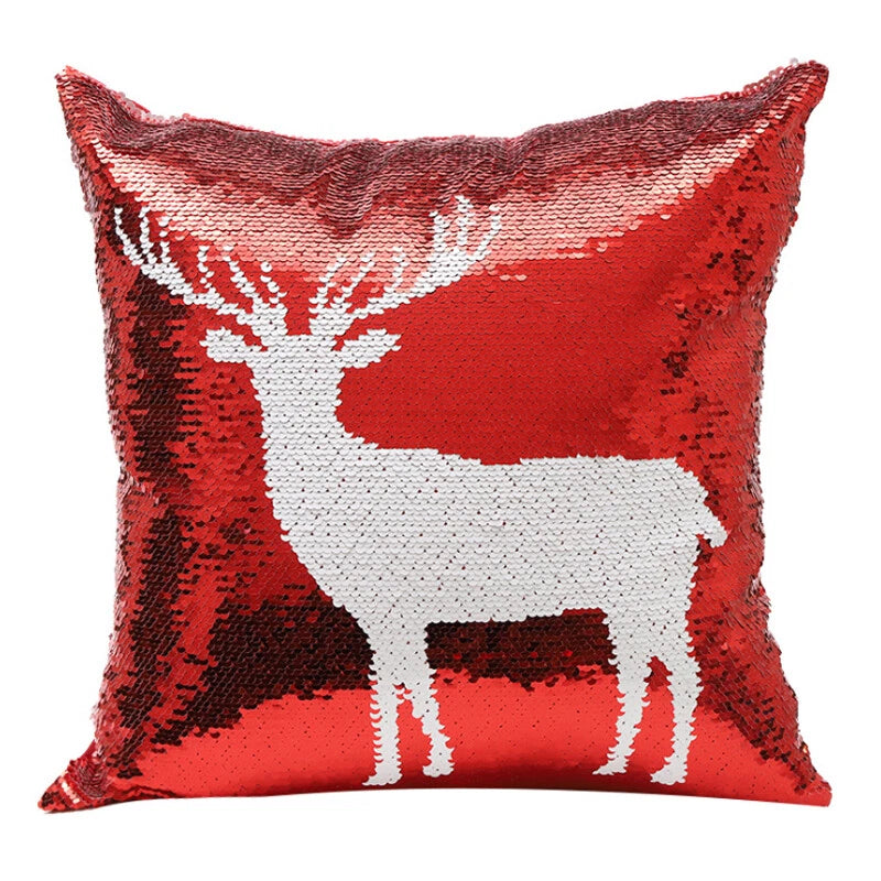 10Pcs Blank Reversible Sequin Pillowcase Home Sofa Car Decor for Sublimation New