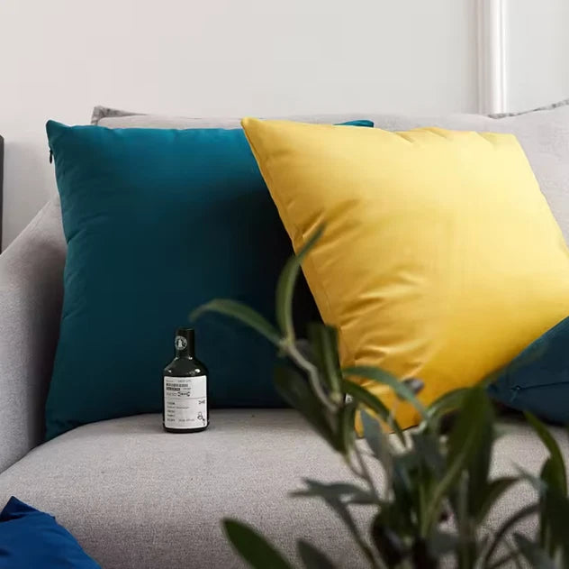 Luxury Velvet Pillow Case 40x40cm – Soft Cushion Cover for Sofa & Home Decor