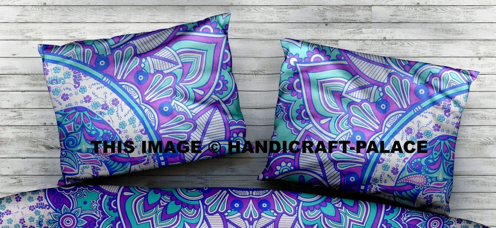 Indien Cotton Mandala Bedding Pillow Cover Cushion Pillow Case Bed Sofa Decor