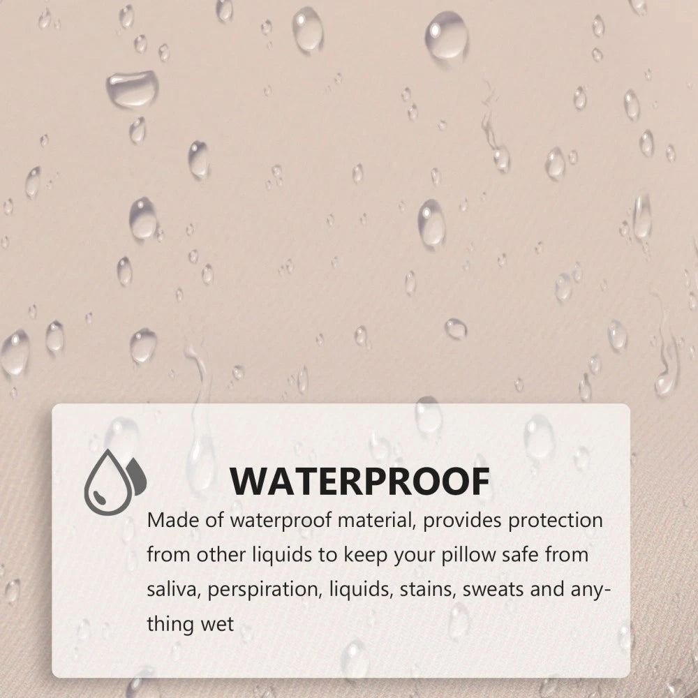 2 Pcs Waterproof Throw Pillowcase Couch Cushion Covers for Sofa Car Outdoor