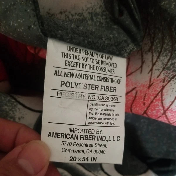 New Plush 3d Shape Fish Pillow Sofa Cushion Pillow cover 20 x 54 in