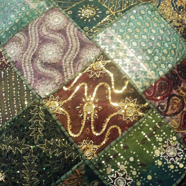 30" SET OF 2 PC Handmade Patchwork Ethnic Sofa Pillow Cushion Cover Living Room