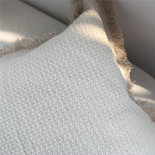 24x24in Linen Fabric Throw Pillow Cover Sofa Bed Cushion Covers Case Decorative
