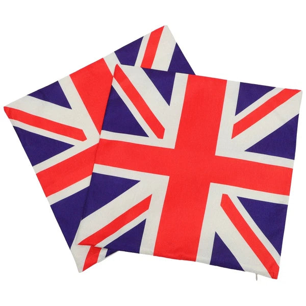 2 Pcs Cushion Cover Office Throw Pillow Covers Sofa Couch Bed Pillowcases