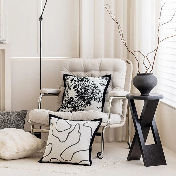 18x18in Luxury Throw Pillow Covers Case Garden Bed Sofa Cushion Indoor Covers