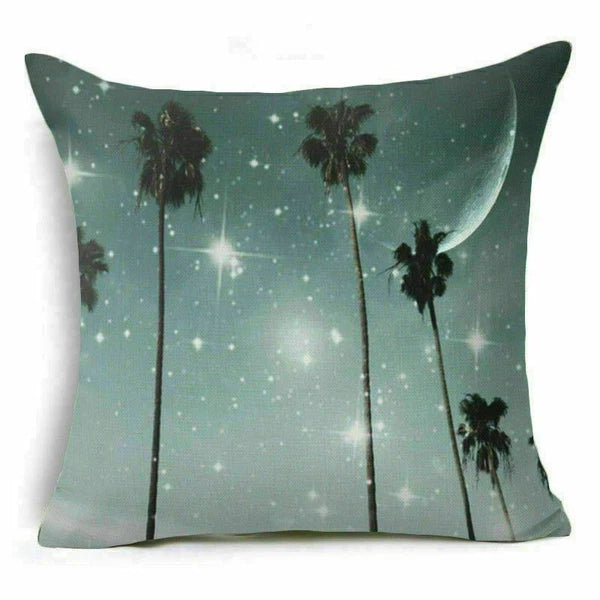 18'' Forest Plant pillow case sofa waist Home cover cushion Decor