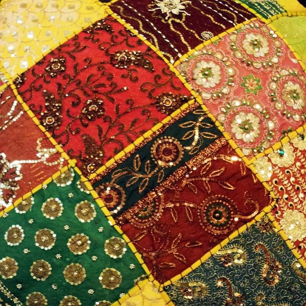 30" Set Of 2 PC Patchwork Cushion Cover Ethnic Sofa Cover Decorative Living Room