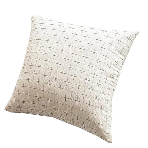 Decorative Cushion Cover Cotton Linen Texture Pillowcase For Couch Or Bed