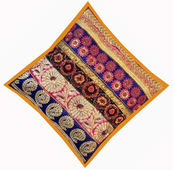 16"-Set of 2 pc Handmade Patchwork Living Room Sofa Pillow Cushion Covers