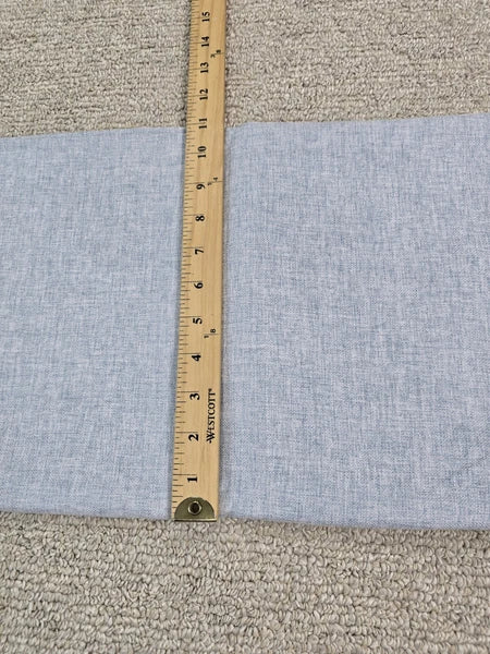 Light Blue 11x19 Cushion Throw Cover Pillow Case Bed Chair Couch Decor Zip