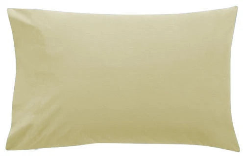 2 Pack Housewife Bed Pillow Case Plain Percale Sofa Cushion Cover Standard Size