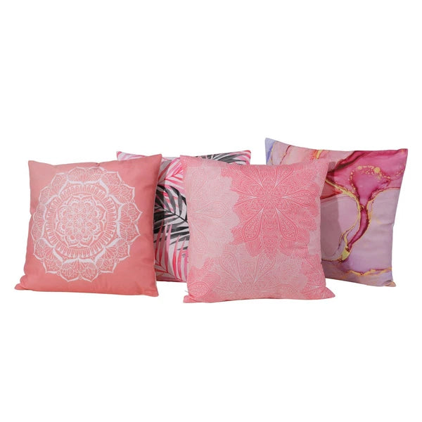4pcs Throw Pillow Covers Country Farmhouse Pillowcases Cushion Covers For Sofa