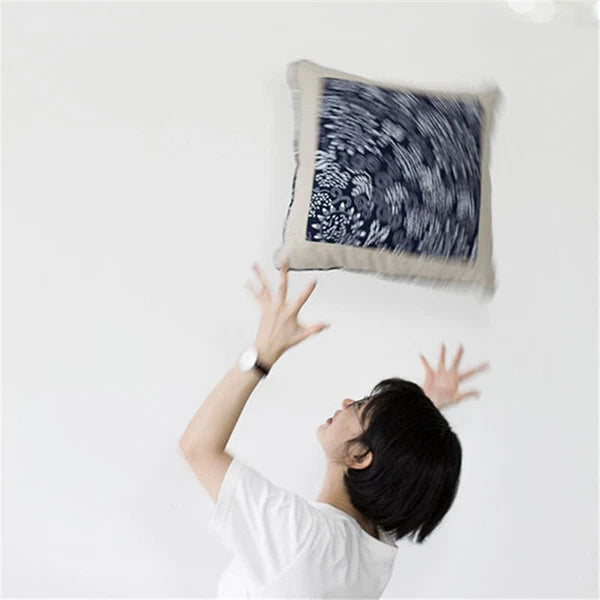 22x22 in Vintage Cotton Linen Throw Pillow Covers Case Sofa Bed Cushion Covers