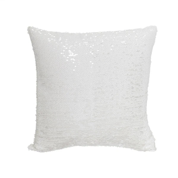 New Sublimation Blank Reversible Sequin Magic Pillowcase Home Sofa Car Decor