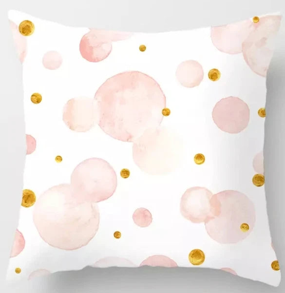 Pink Home Decor Printed Pillow Case Sofa Bed Throw Cushion Cover 18 Style
