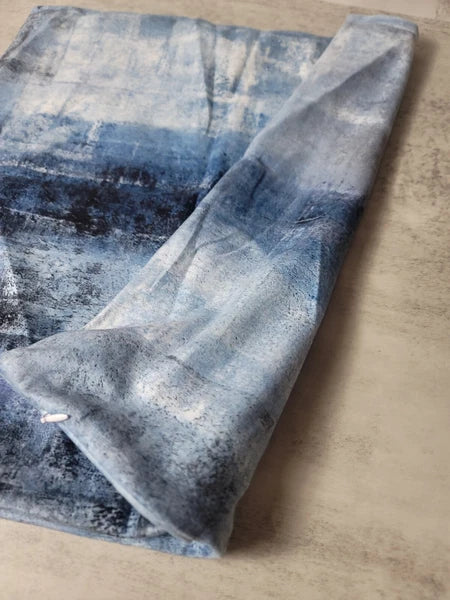 Ombre Blue Cushion Throw Cover Pillow Case Bed Chair Sofa Couch Decoration Zip