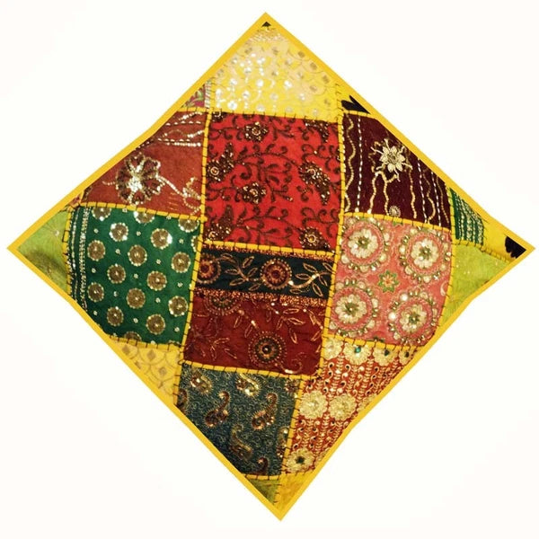 30" Set Of 2 PC Patchwork Cushion Cover Ethnic Sofa Cover Decorative Living Room