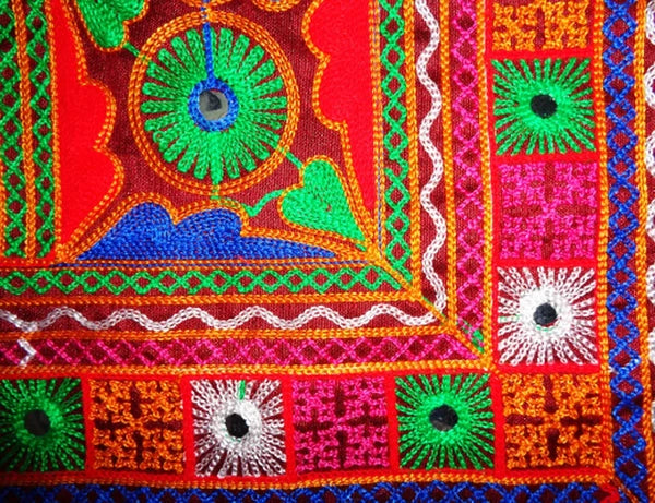 Boho Cushion pillow cases decorative cover sofa throw cotton Ari work Embroidery