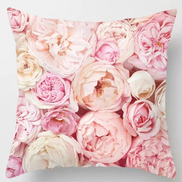 Pink Home Decor Printed Pillow Case Sofa Bed Throw Cushion Cover 18 Style