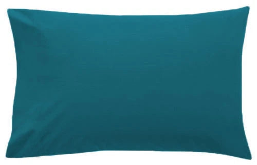 2 Pack Housewife Bed Pillow Case Plain Percale Sofa Cushion Cover Standard Size