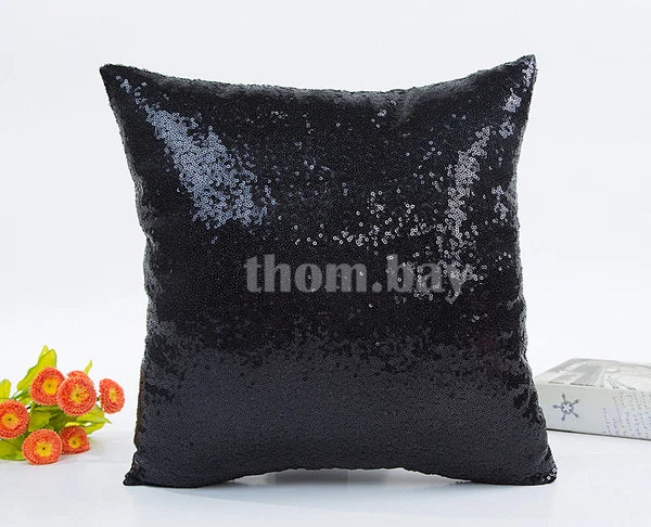 Plain Fluffy Classic Comfy Cushion Cover Cotton Linen Throw Pillow Case Bed Sofa