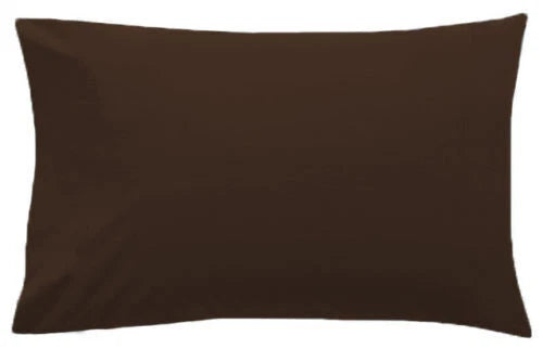 2 Pack Housewife Bed Pillow Case Plain Percale Sofa Cushion Cover Standard Size