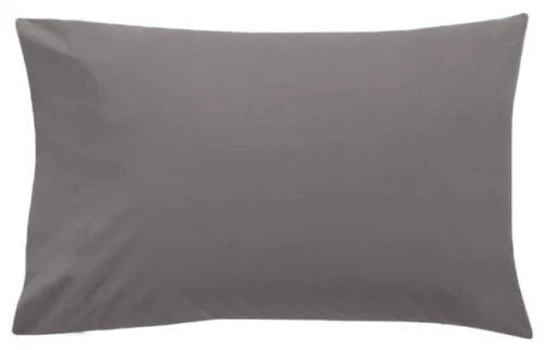 2 Pack Housewife Bed Pillow Case Plain Percale Sofa Cushion Cover Standard Size