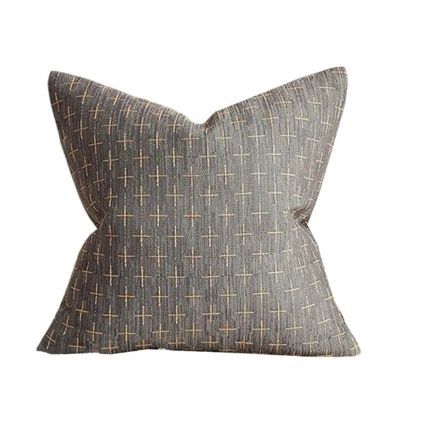 Decorative Cushion Cover Cotton Linen Texture Pillowcase For Couch Or Bed