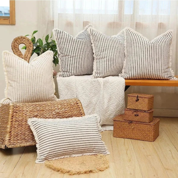 50cm Pillow Case Linen Back Cushion Cover Home Decor Cushion Cover  Sofa