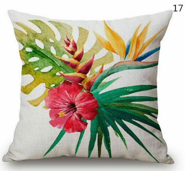 18 "Plant Home Decor Sofa Car Throw Cushion Pillow Case Cover