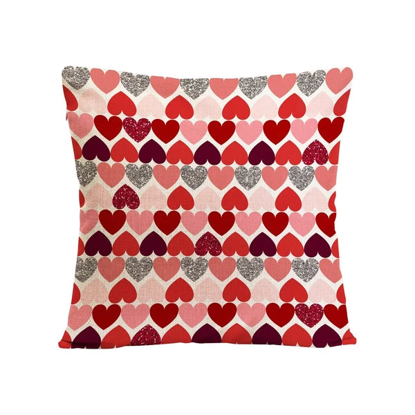 Practical Love Pillowcase Sofa Pillow Living Room Bedroom Linen Pillow Cushion