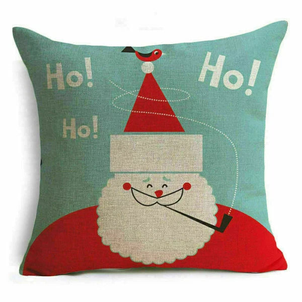 Decor Cushion 18" Pillow Cover Sofa Christmas Throw Style Home