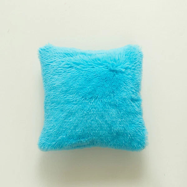 17" Fluffy Faux Fur Shaggy Pillow Case Plush Cushion Cover Sofa Bed Home Decor
